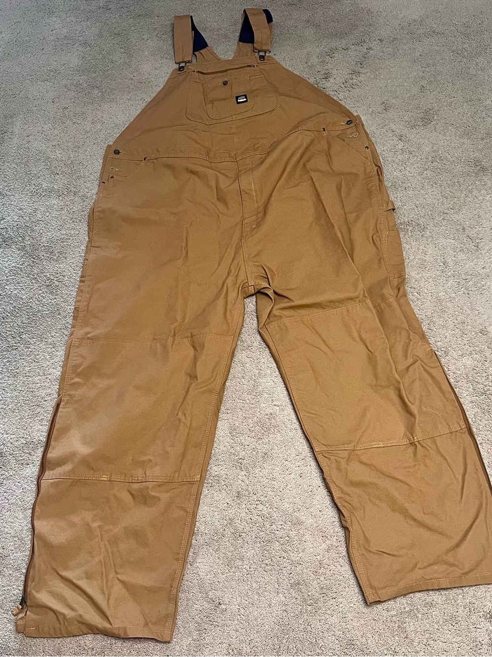 Berne Heritage Insulated Duck Bib Overalls Workwear Heavy Duty Canvas 60x34